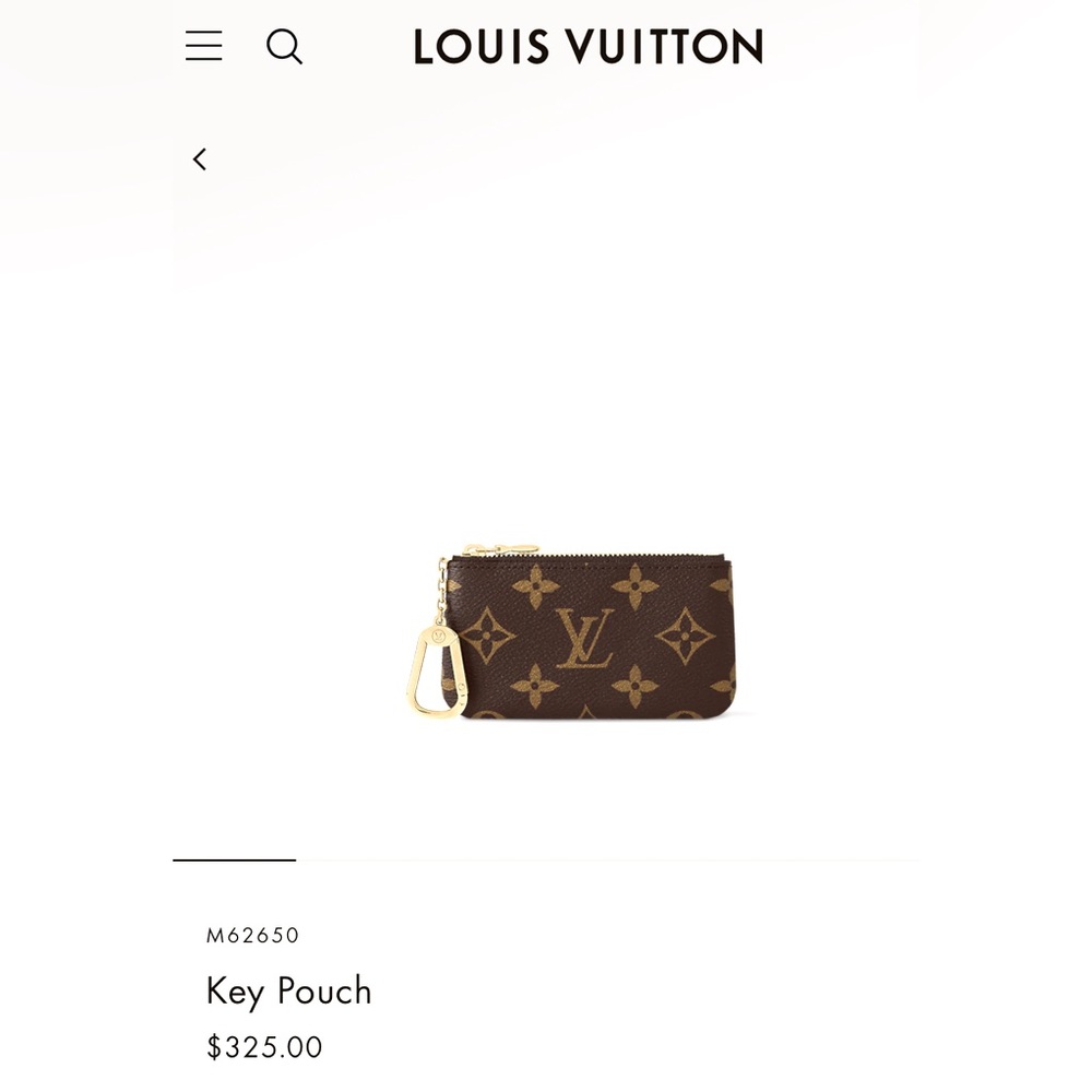 Louis Vuitton Key Pouch in Monogram